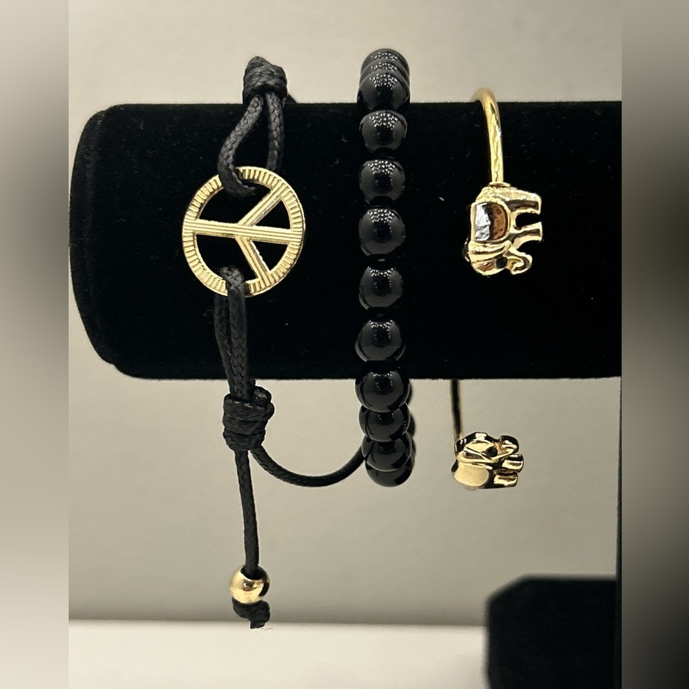 A set of bracelets